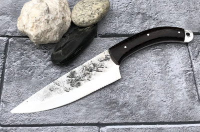 Нож Легион :сталь кованая 95х18 , цельнометаллический, рукоять венге