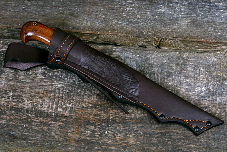 Финский нож «Puukko» -2 - сталь кованая D2, рукоять амазакуе