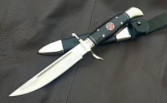 "Финка НКВД": сталь - Bohler (S390); рукоять - черный граб