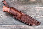 Нож &amp;quot;Глухарь&amp;quot;: сталь - Bohler М398; рукоять - карельская береза,формовочные ножны