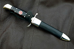 &amp;quot;Финка НКВД&amp;quot;: сталь - Bohler (S390); рукоять - черный граб
