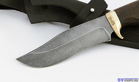 Нож "Ястреб" малый: сталь - ХВ-5 (алмазная); рукоять - венге