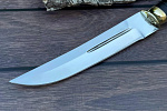 нож Пластун: сталь х12мф - рукоять черный граб